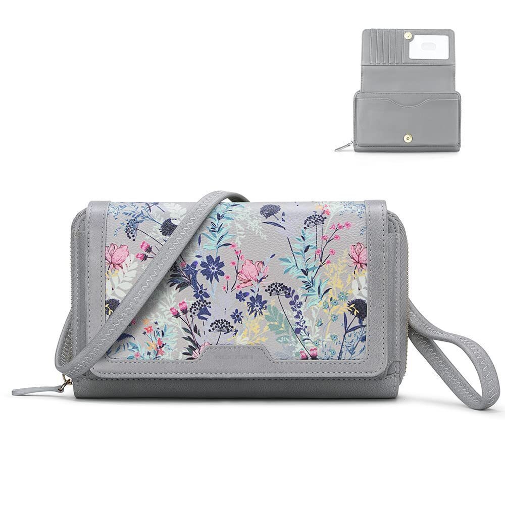 1488 Crossbody Bag Wristlet Wallets with RFID Card Small Clutch Purses